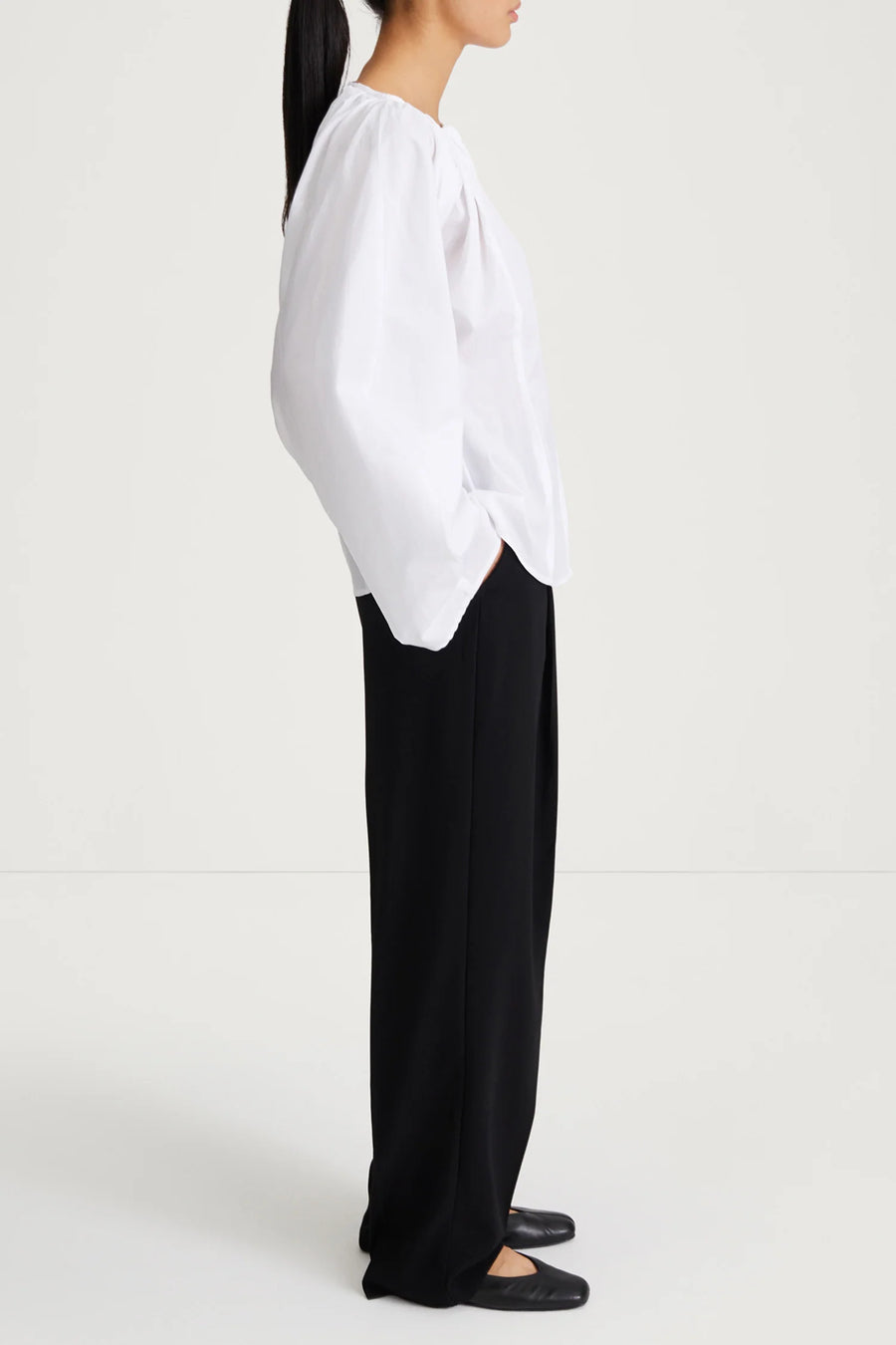 STYLEIN JUNINA SHIRT IN WHITE