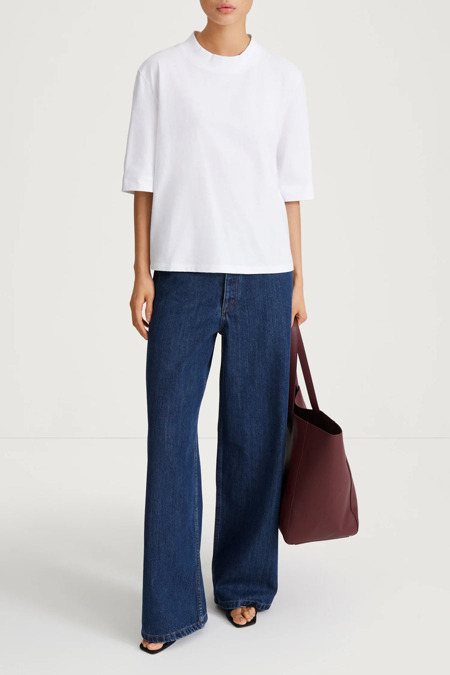 STYLEIN JEM T-SHIRT IN WHITE