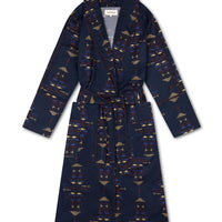 MOON + MELLOW NOMAD ROBE IN DARK BLUE