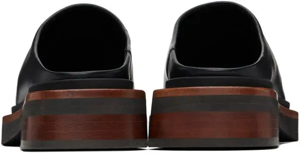 CLERGERIE BOSCO LEATHER SLIP ONS