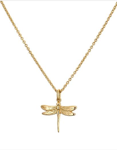 MARY K GOLD DRAGONFLY NECKLACE