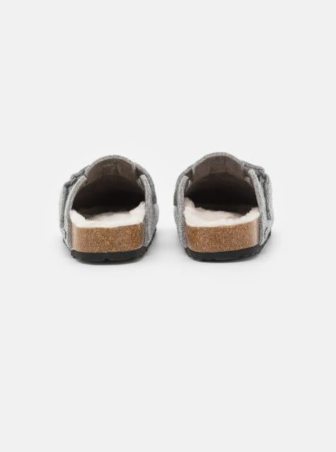 SHEPHERD OF SWEDEN HIMLA SLIPPERS IN GREY