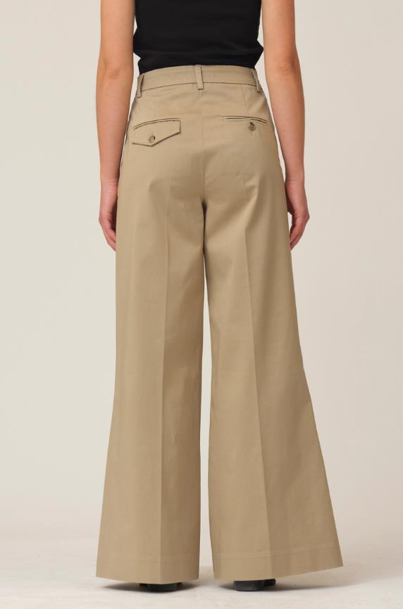 TOMORROW DENIM ELLEN WIDE PANT IN CAMEL