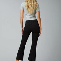 DL1961 BRIDGET BOOT - HIGH RISE CROP IN NO FADE BLACK