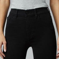 DL1961 BRIDGET BOOT - HIGH RISE CROP IN NO FADE BLACK