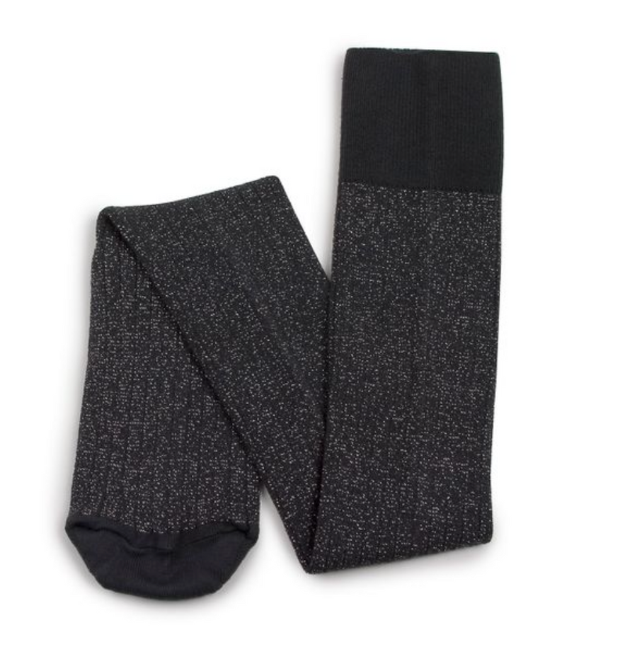 Collegian Priscille Thigh-High Socks - black