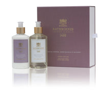 RATHBORNES WHITE PEPPER, HONEYSUCKLE, VETIVERT WASH & LOTION GIFT SET