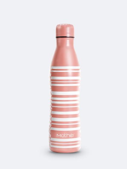 MOTHER PINK & WHITE WATER BOTTLE