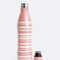 MOTHER PINK & WHITE WATER BOTTLE