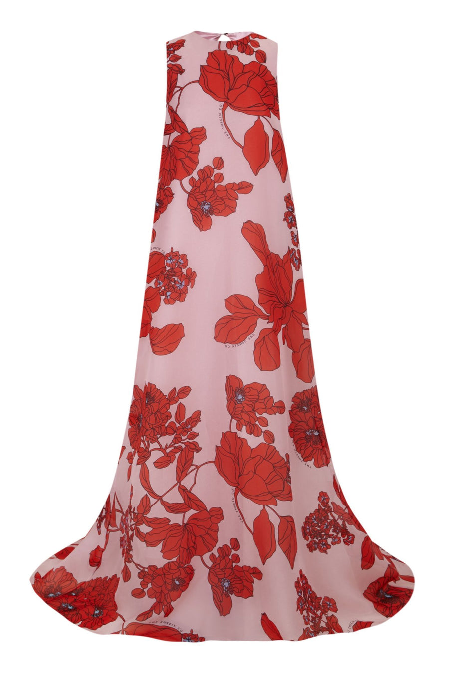 THE 2ND SKIN FLORAL ORGANZA GOWN